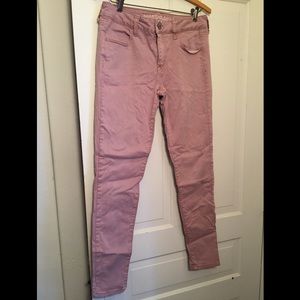 Pink jeggings